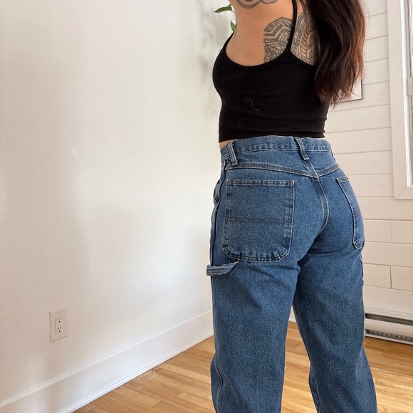 Vintage rustler utility straight leg jeans - Picture 6 of 7